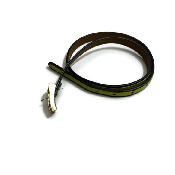 Charles and Keith purple and green belt size small - Picture 3 of 6